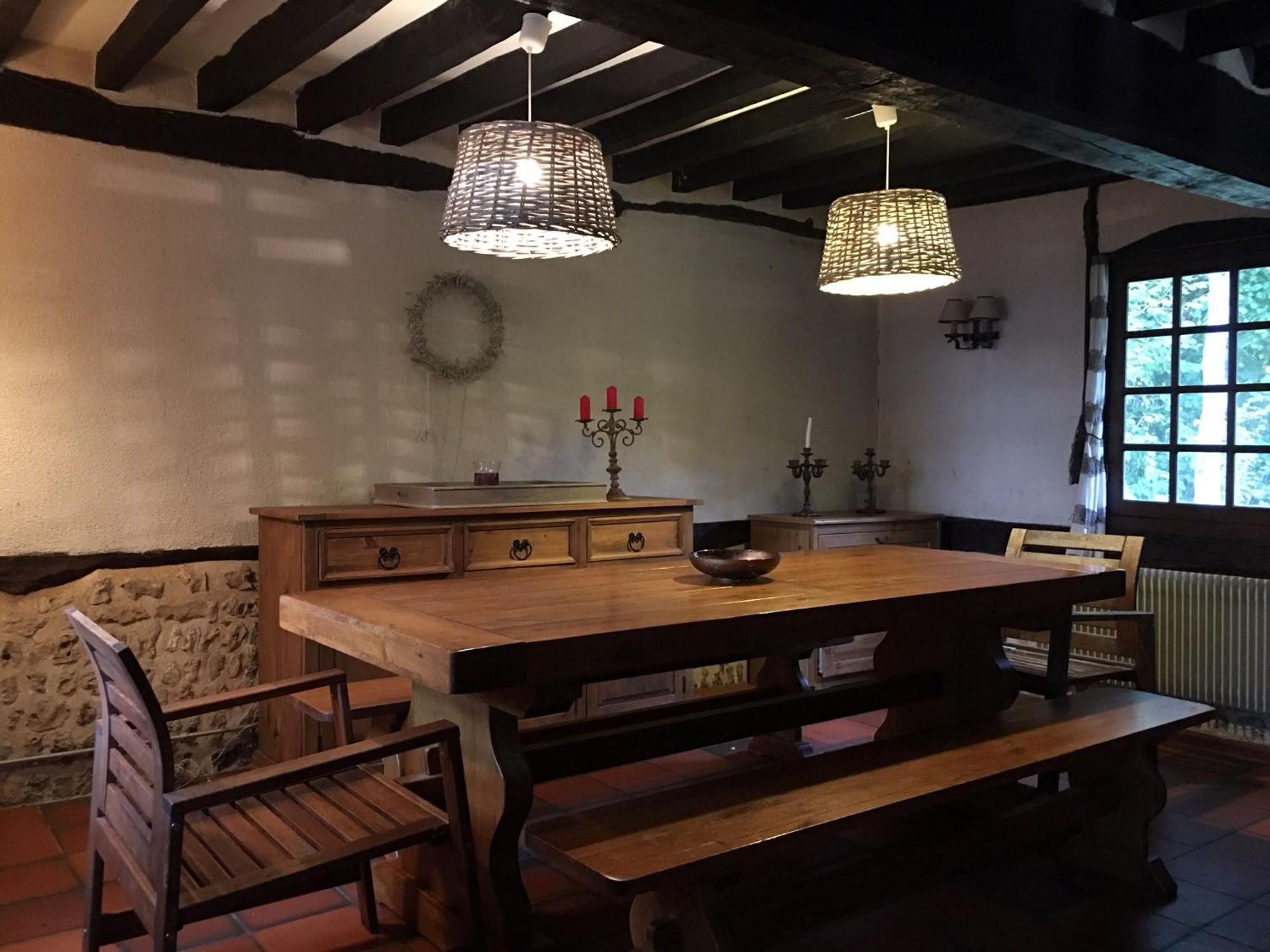 Chaumiere Familiale Weekend & Vacances Paisible Saint-Philbert-sur-Risle Exterior foto